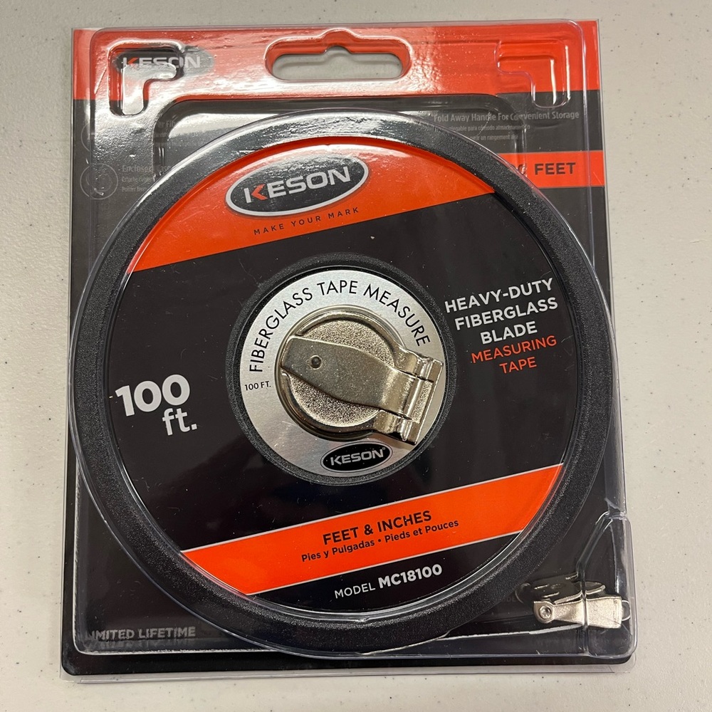 Fiberglass tape measure